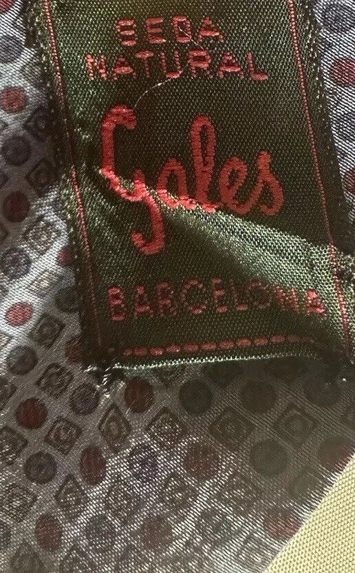 Gales Barcelona Tie natural silk multi-colored - Image 4 of 4