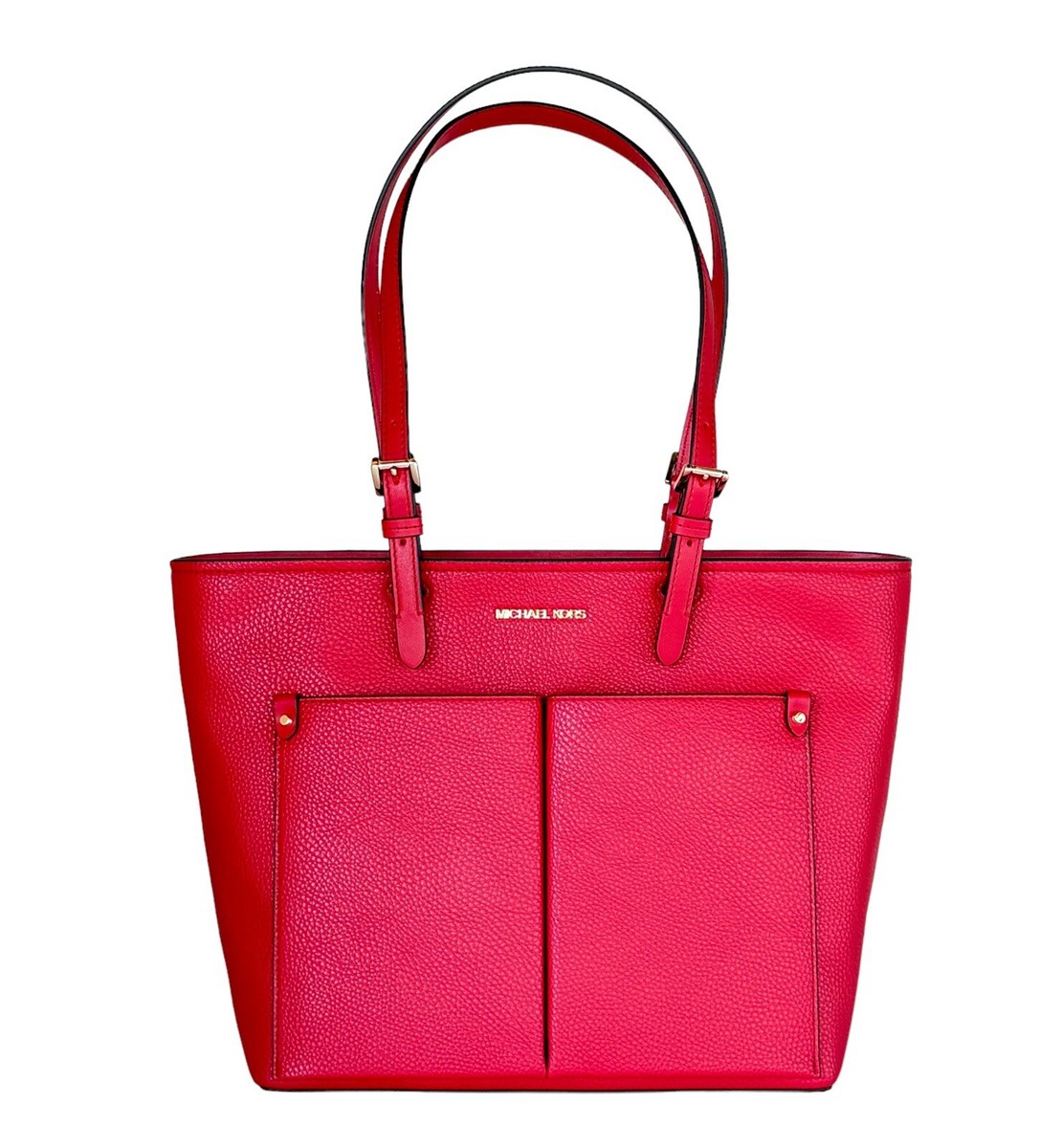 Michael Kors Jet Set Item Medium Double Pocket Tote Shoulder Bag