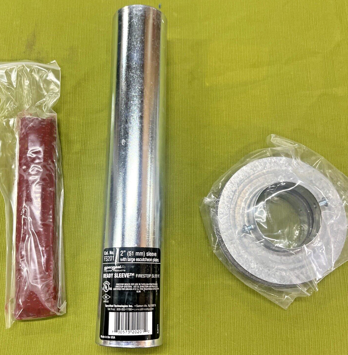 SpecSeal Ready Sleeve Firestop Sleeve FS201 2x12