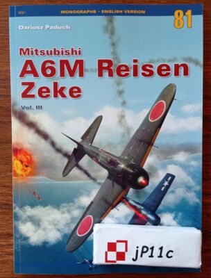 Mitsubishi A6M Reisen Zeke (Zero) vol. 3 - Kagero Monograph English *NEW*