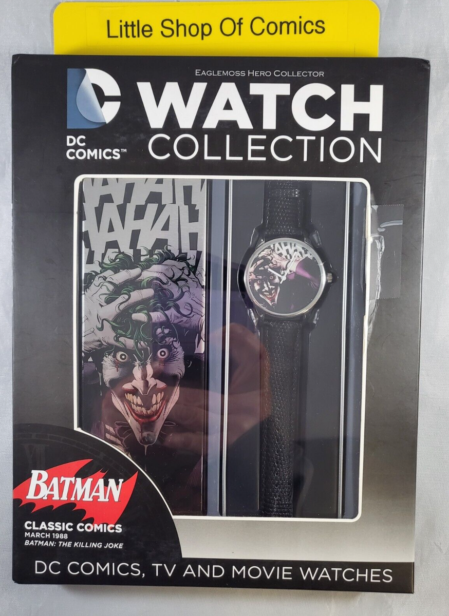 Batman The Killing Joke DC Comics Watch Collection Tin 2016 Eaglemoss