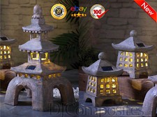 Japanese Solar Zen Garden Lanterns/Tower Pagoda Garden Lights Super Gift !!!
