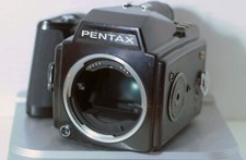 Pentax 645 Camera Body - with grip / battery Holder film insert. USA SELLER