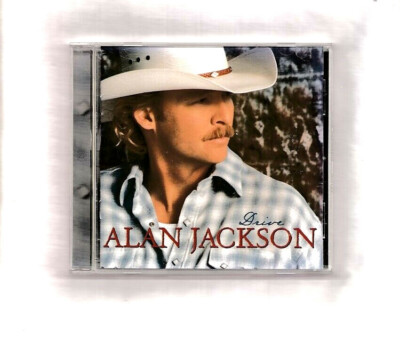 ALAN JACKSON DRIVE 2002 CD~A LITTLE BLUER THAN THAT-I SLIPPED & FELL IN LOVE++