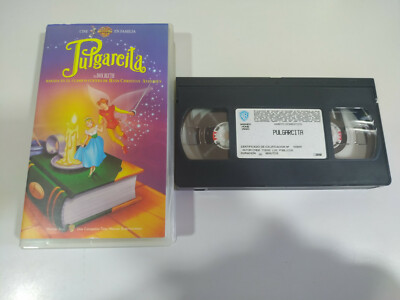 Pulgarcita Don Bluth Warner Animacion - VHS Cinta Tape Español - 3T