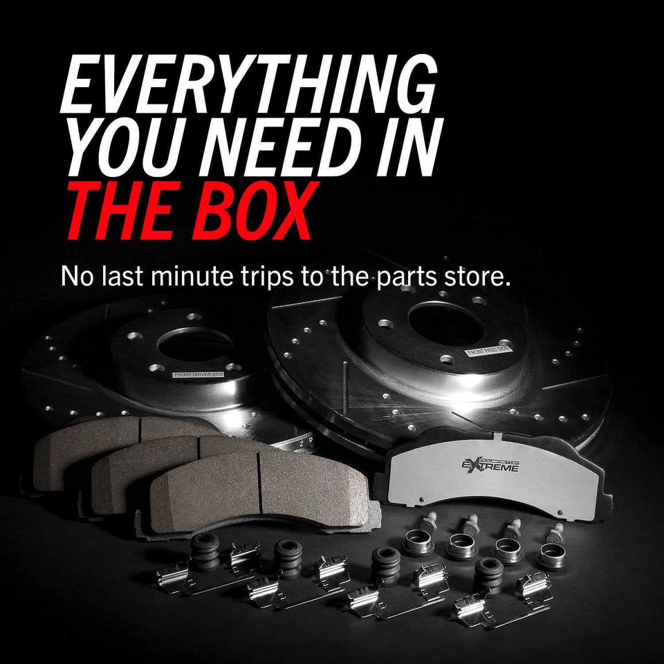 Kit de freno de disco Power Stop K2597-26 para Chevrolet Corvette 63-82 Foto 3 de 4