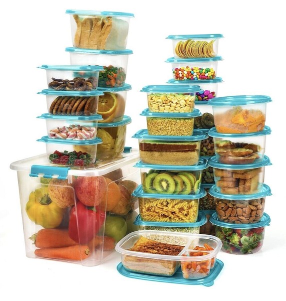 33Er Set Frischhaltedosen Vorratsdosen Bpa-Frei Stapelbar Mit Deckel-image