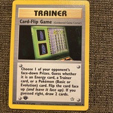 Card-Flip Game [1st Edition] #92 Prices | Pokemon Neo Genesis | Pokemon  Cards