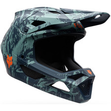 Image of Fox Rampage Image Print Helmet Full Face Mips MTB Mountain Bike Protection New