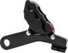 Hawg Halters Inc 4 Piston Rear Brake Caliper Kit - Black Motorcycle RKHTAB548
