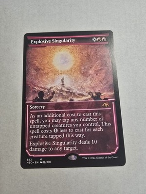 Explosive Singularity (Showcase) Kamigawa: Neon Dynasty Regular