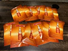 12 Clarins Double Serum Complete Age Defying Concentrate .03 Oz Each = .36 Oz