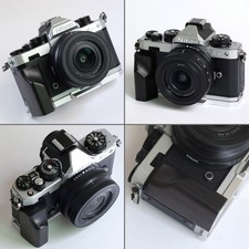 for Nikon ZFC Handmade Wooden L Hand Grip w/ Aluminium Alloy Baseplate