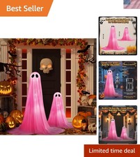 Halloween Ghost Decorations Outdoor Indoor Light Up Ghosts 36 18 Inch