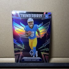 2025 Panini Phoenix Thunderbirds Rookie Omarion Hampton #28 Chargers Football