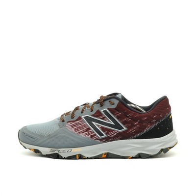 New Balance Herren MT690LG2 Laufschuhe EU 44 Grau/Burgunder Trail