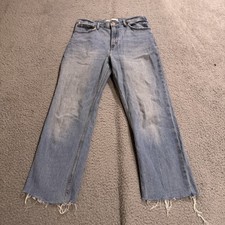 Abercrombie  Fitch Jeans Womens 28/6 Blue The Ankle Straight Ultra High Rise