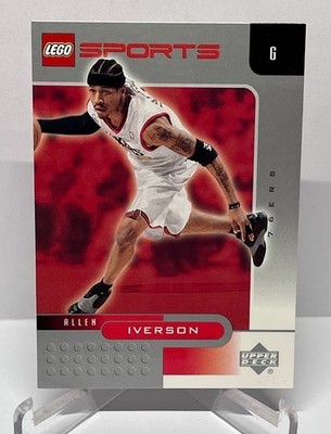 2002 Upper Deck Lego Sports Allen Iverson  Philadelphia 76ers #13