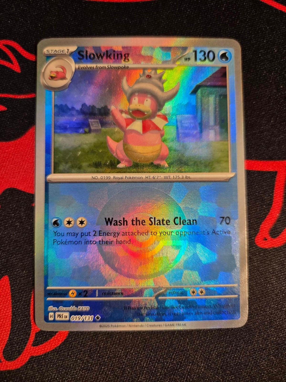 Slowking (Poke Ball Pattern) 019/131 Sv: Prismatic Evolutions Holo NM/M