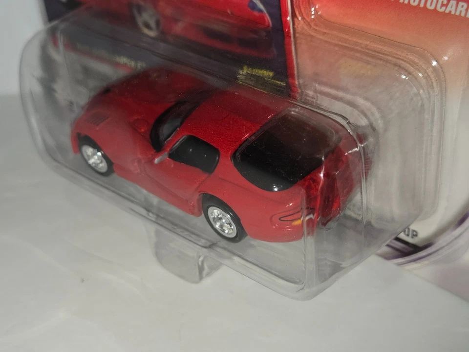 Johnny ( WHITE ) Lightning Mopar Or No Car #18 1998 Dodge Viper GTS Red - Image 3 of 4