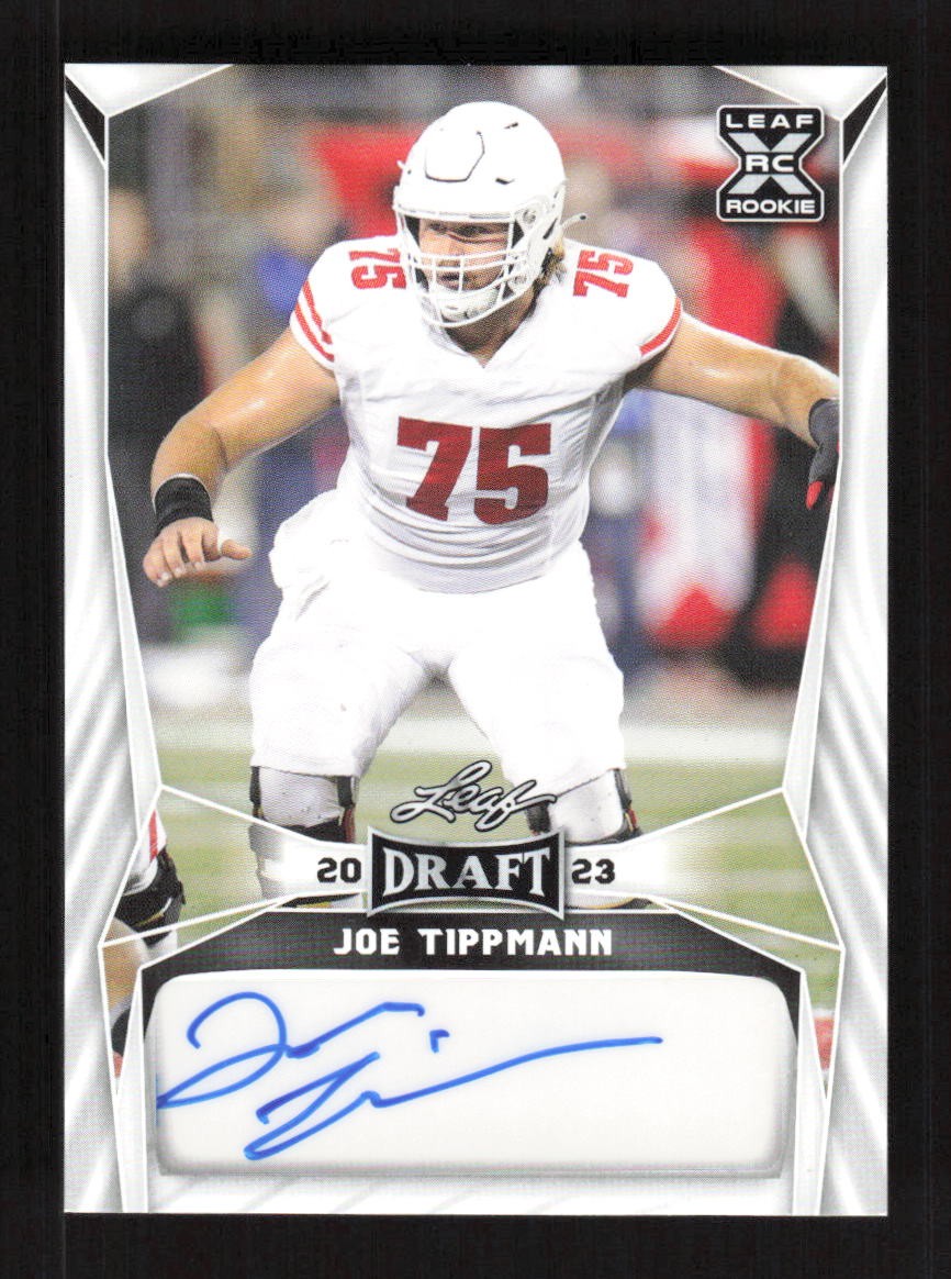 Joe Tippmann Leaf Draft Autographs #JT1 Base