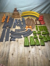 Thomas Friends TrackMaster Lot 45pc Switch Curves Bridge Supports Mattel