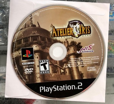 Atelier Iris: Eternal Mana(Sony PlayStation 2 PS2) DISC ONLY!