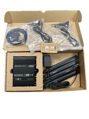 Teltonika RUTM50 5G Industrial Router Dual SIM Failover, WiFi 5, Gb Ethernet
