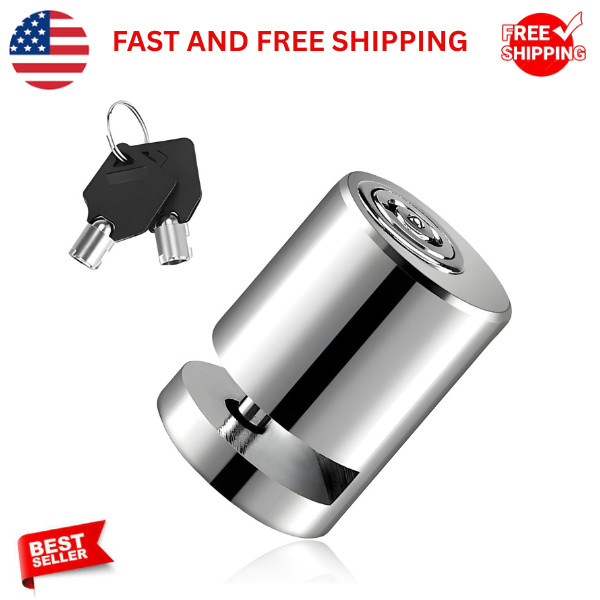 Motorcycle Disc Brake Lock Anti Theft Bike Wheel Lock Heavy Duty Alloy Steel Sec