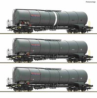 Roco 6600197 H0 3-Tlg. Set: Kesselwagen, Nacco, Ep. VI