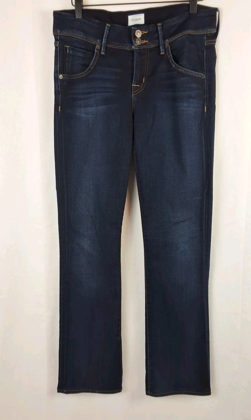 Hudson Beth Baby Boot Dark Wash Jeans Size 29  