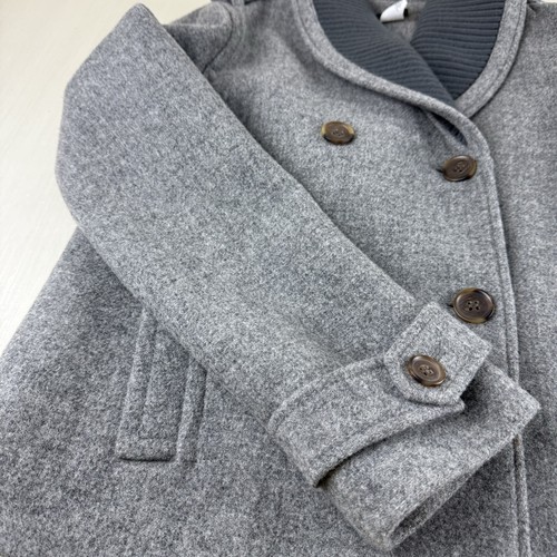 J Crew Jacket Coat Womens 6 Gray Short Peacoat Wool Blend - Picture 4 of 12