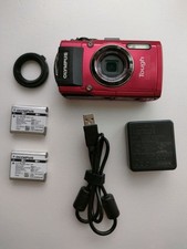 OLYMPUS STYLUS Tough TG-4 Red Compact Digital Camera Tested Working Japan