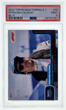 2022 Topps Now Formula 1 Racing Cards F1 Checklist 10