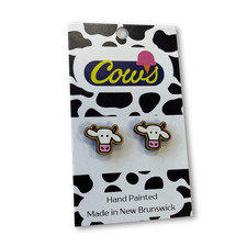 COWS CREAMERY COW Earrings from Canada | BNIP