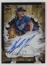 2024 Topps Finest Finest Auto Gold Refractor 38/50 Kyle Hurt #FA-KH Auto 0jm6