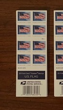 USPS USA Forever Flag Sheet: 20 Authentic Stamps FREE POSTAGE ! Self Adhesive 