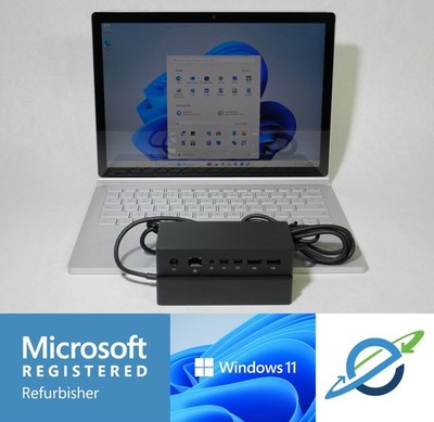MICROSOFT SURFACE BOOK 3 | i7-1065G7 | 512GB | 32GB RAM | GTX 1650 | w/ Dock 1