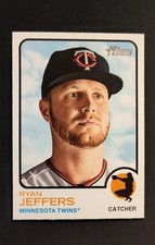 2022 Topps Heritage - Ryan Jeffers #76 Minnesota Twins 