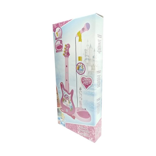 Guitarra Infantil Disney Princess Micrófono Rosa Princesas Disney - Imagen 8 de 8