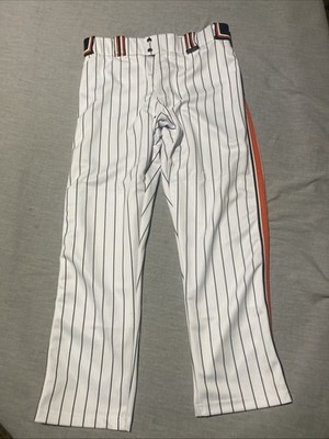 Rover Plus Nine Black Label Softball Pants 36x32 Black White Orange
