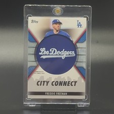 2023 Topps Series 1 City Connect Patch Freddie Freeman #CC-FF Dodgers