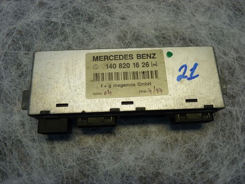 Mercedes W140 350D Steuergerät Warnanlage Innenraum A1408201626