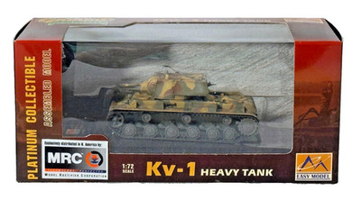 MRC EASY MODEL 1:72 SCALE '' KV-1 1941 RUSSIAN HEAVY TANK '' PLASTIC MODEL 36275