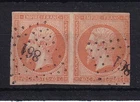 LOT NAPOLEON N° 16 PAIR OBL PRICE €50