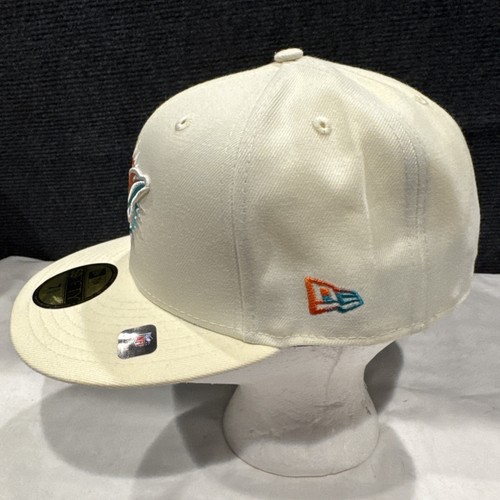 New Era 59Fifty Miami Dolphins Hat, Brand New, Men’s Size 7 5/8 - Picture 2 of 9
