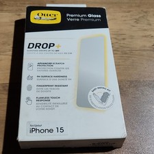 OtterBox Premium Tempered Glass Anti-Scratch Screen Protector iPhone 15 Clear