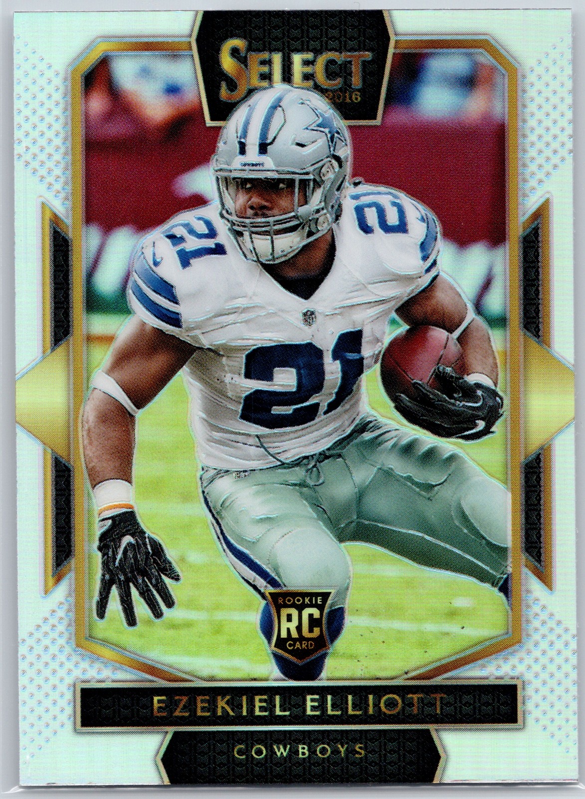 2016 Panini Select #277 Ezekiel Elliott SILVER