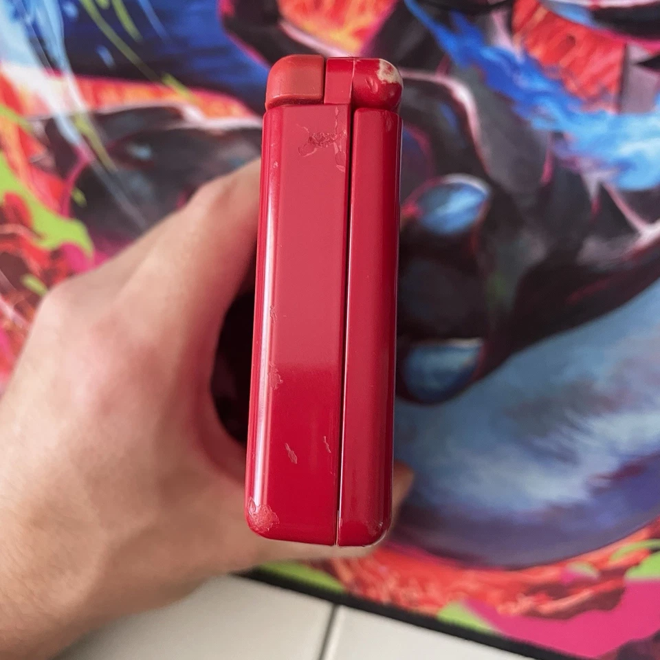 Nintendo DS Lite Red Console + Charger – Working, Touchscreen Fault - image 3 of 4