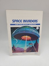Original Space Invaders Atari 2600 Video Game Instruction Manual Only